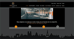 Desktop Screenshot of mycoach-paris.com